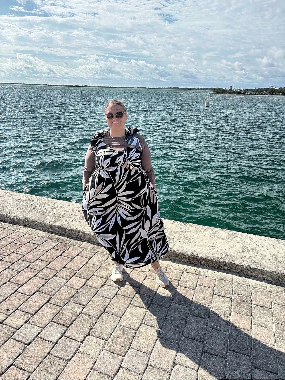 Time and Tru Printed Maxi Dress Size XXL (20W)